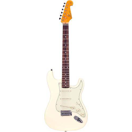 Guitarra Sx Strato Sst62+ Vintage White