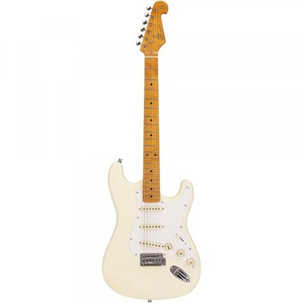 Guitarra SX Stratocaster SST57 Creme