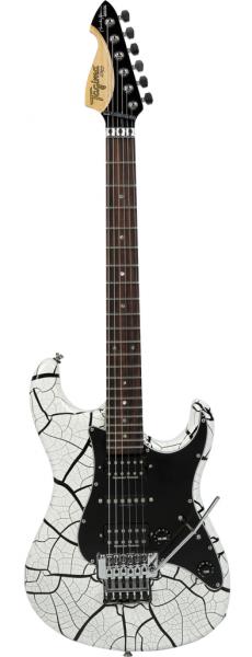 Guitarra Tagima J-1 Modelo Juninho Afram Branco Craquelado