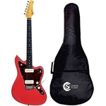 Guitarra Tagima Jazzmaster Woodstock TW61 Vermelho FR com Bag