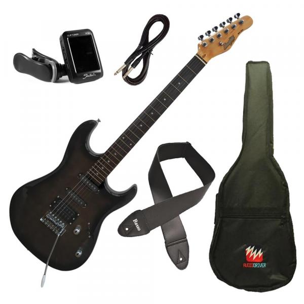 Guitarra Tagima Memphis MG-260 + Capa + Acessórios KIT MG260 Afinador e Correia