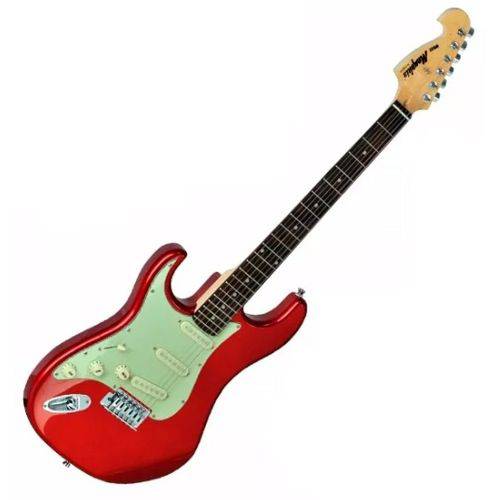 Guitarra Tagima Memphis Mg32 Canhoto Vermelho Metálico