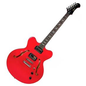 Guitarra Tagima Seattle Semi-acústica Vermelha com Case