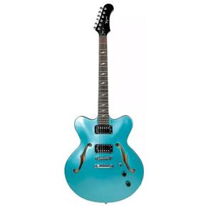 Guitarra Tagima Semi-Acustica SEATTLE LB Laked Blue Azul Claro com Case Outlet