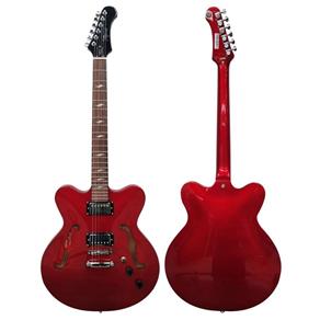 Guitarra Tagima Semi-Acustica SEATTLE Vermelho Metálico com Case Outlet