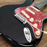 Guitarra Tagima Strato T-635 Classic Preta Tortoise T635