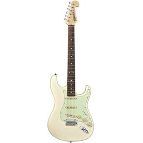Guitarra Tagima Stratocaster Hand Made T-635 Classic Branco Vintage
