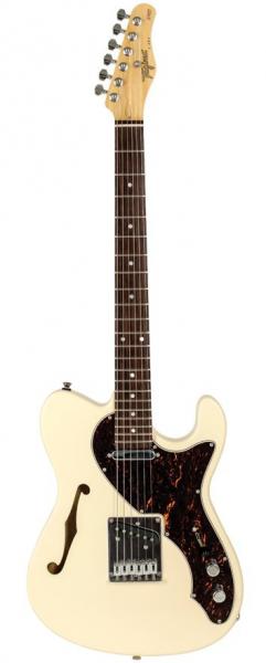 Guitarra Tagima T-484 Semi Acústica Vintage Branco