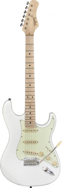 Guitarra Tagima T-635 Classic Branco Escala Clara Escudo Mint Green