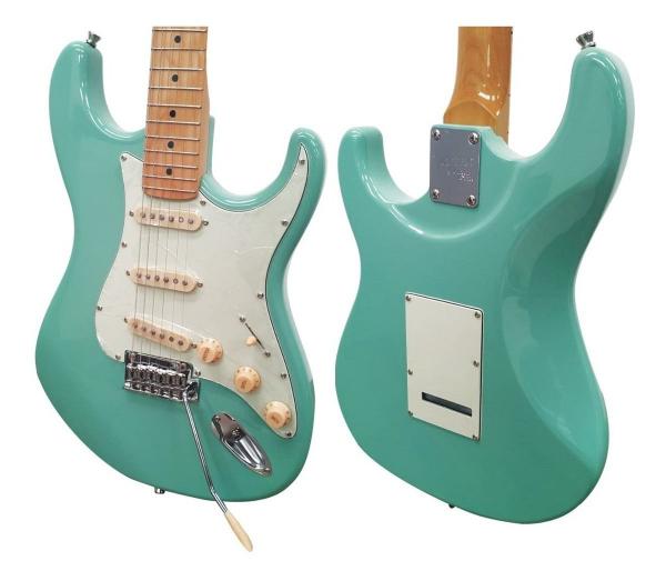 Guitarra Tagima T635 Classic Verde Pastel Regulada