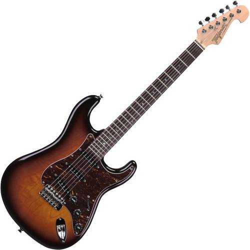 Guitarra Tagima T737 Sunburst Custom Stratocaster Seymour Gotoh Case