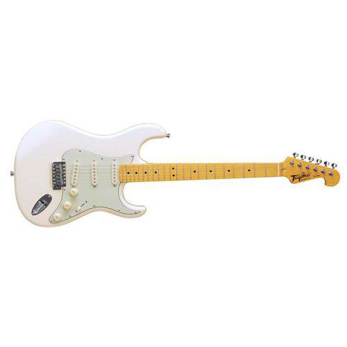 Guitarra Tagima TG-530 Woodstock WV Branco Vintage
