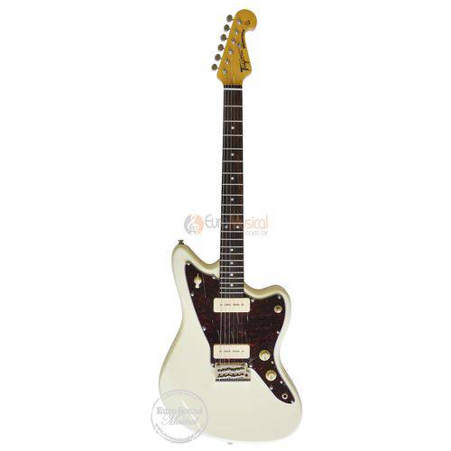 Guitarra Tagima Woodstock Tw-61 Branco Vintage
