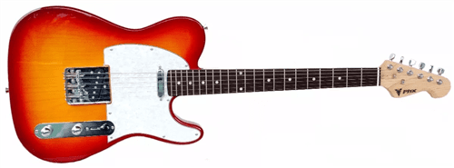 Guitarra Telecaster Phx Sunburst Cherry Burst Tl-1 Cs