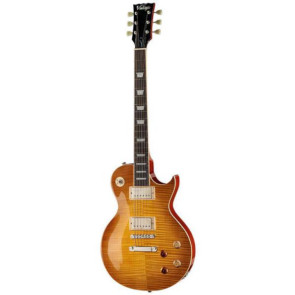 Guitarra Vintage Les Paul V100 Pgm Lemon Drop