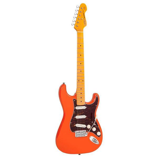Guitarra Vintage Stratocaster V6M Reissued Series Firenza Red