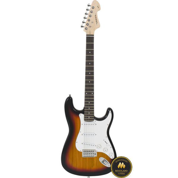 Guitarra VOGGA Stratocaster VCG601N YS Yellow Sunburst