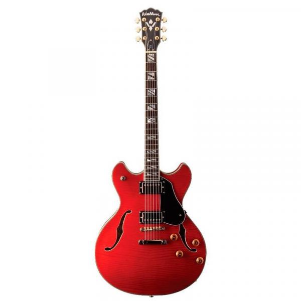 Guitarra Washburn HB35WR Semi Acústica Vintage Vermelha
