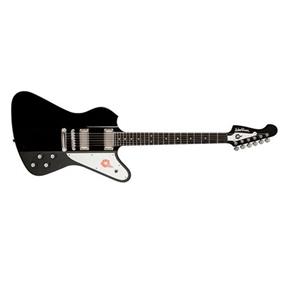 Guitarra Washburn PS10B Preta Paul Stanley Signature com 2 Mini Humbuckers e Ponte Tune-O