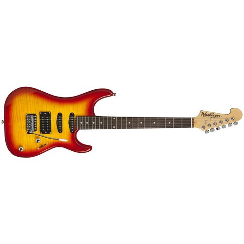 Guitarra Washburn S3hxrs Flame Red em Alder, Captacao H/s/s