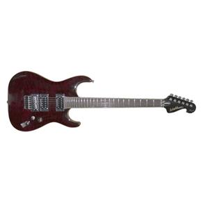 Guitarra Washburn X50V Pro - Cor: Qwb (Quilted Wine Blackburst - Vinho)