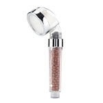 Handheld Shower Head, Water Powered LED Light Bathroom Hand Shower Head With Anion Particles Water Saving