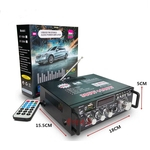 LOS 600W LCD Amplificador HIFI áudio estéreo Bluetooth FM 2CH AMP Car Home USB SD MP3 Player Stereo speakers
