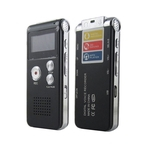 Gravação de Voz Mini 8GB Digital Sound Audio Recorder ditafone MP3 Player Safety sensor