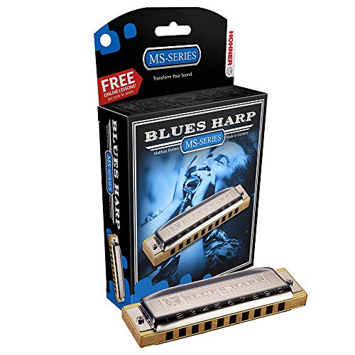 Harmônica Diatônica Hohner Blues Harp D (ré) Gaita de Boca M533036