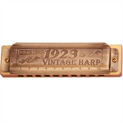 Gaita de Boca Vintage Harp Diatônica 1020 D Ré Hering