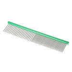 HATELI 6.3" Pet Grooming Comb Coarse and Fine Double-end Pet