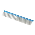 HATELI 6.3" Pet Grooming Comb Coarse and Fine Double-end Pet