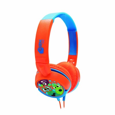 Headphone Dino Infantil- Laranja-hp301 - Oex