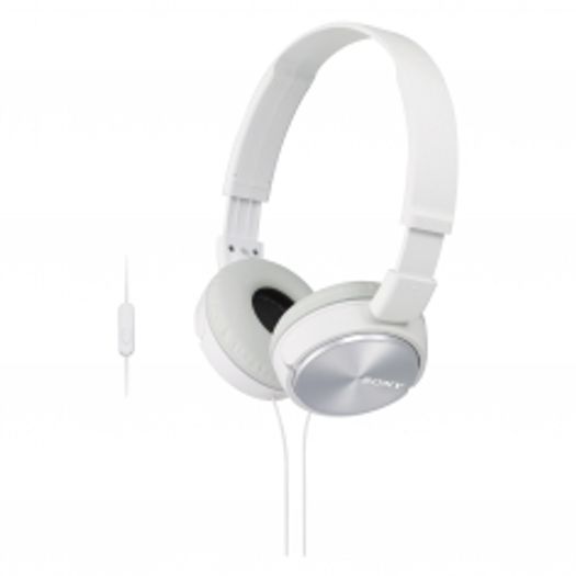 Headphone Estereo com Microfone Branco Mdrzx310ap - Sony