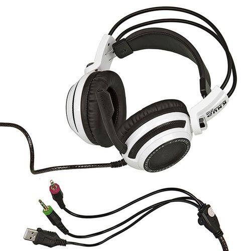 Headset Gamer Fone com Microfone 7.1 Virtual USB P2 Pc Notebook Knup Kp-400