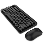 Amyove HXSJ L100 Wireless Keyboard Set 2.4G Wireless Keyboard Punk Key Cap Conjunto de teclado para mouse ultra-fino