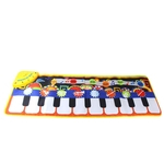 Infantil Crianças Música Jogo Tapete flash Piano Mat Piano Pad Pedal Dança Blanket Toy Presente