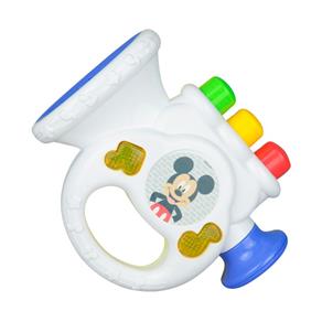 Instrumentos - Bebê Musical - Personagens Disney - Trompete Branco - Dican