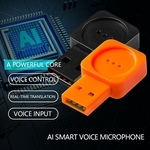 Inteligente Voz Microfone USB inteligente Tradutor de Voz Linguagem de Controle de Conferência Stage Computer
