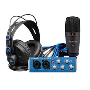 Interface Áudio PreSonus AudioBox 96 Kit Studio Usb Mic Fone