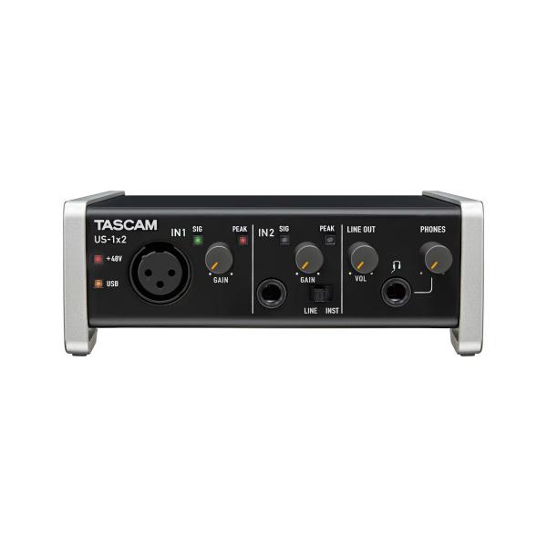 Interface de Áudio e MIDI USB US-1x2 - Tascam