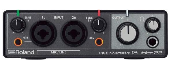 Interface de Áudio Roland Rubix-22 Midi
