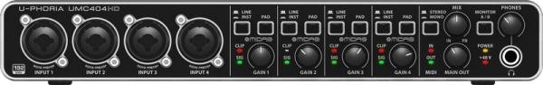 Interface de Audio - UMC404HD - Behringer PRO-SH