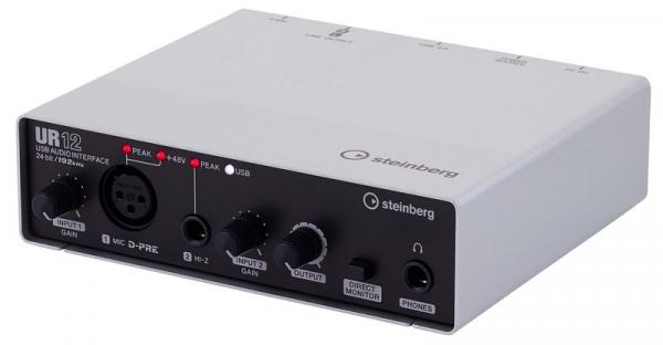 Interface de Áudio Usb Steinberg Ur12 - Yamaha