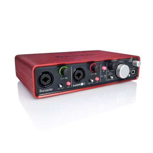 Interface Usb Focusrite Scarlett 2i4 2in 4out