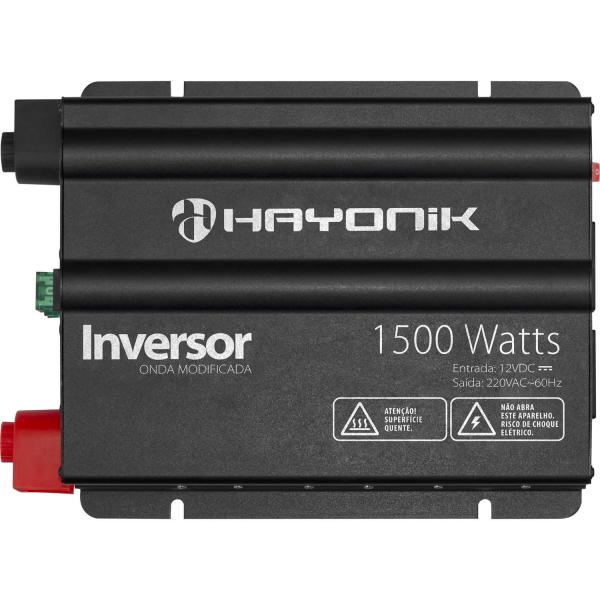 Inversor 1500W 12VDC/220V Onda Modificada HY - Hayonik