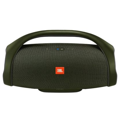 JBL Boombox Verde - Caixa de Som Bluetooth Portátil à Prova D'Água - 2x30w RMS - Original