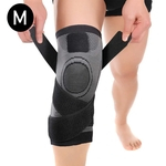 Joelheira 3D Elastica Exercício Compressão Fitness Estabilidade Joelhos bandagem Academia Apoio Suporte Articulação