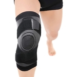 Joelheira Elastica 3D bandagem Compressão Exercício Joelhos Estabilidade Academia Apoio Suporte Articulação Fitness
