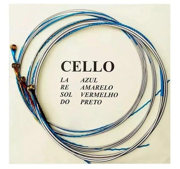 Jogo Cordas Encordoamento Mauro Calixto Violoncelo Cello 4/4